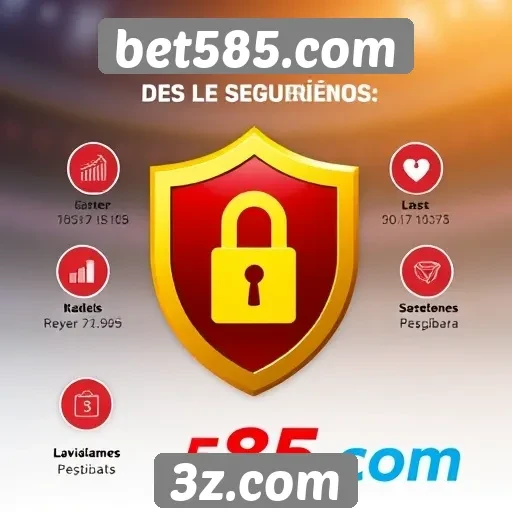 Recursos de segurança no site bet585